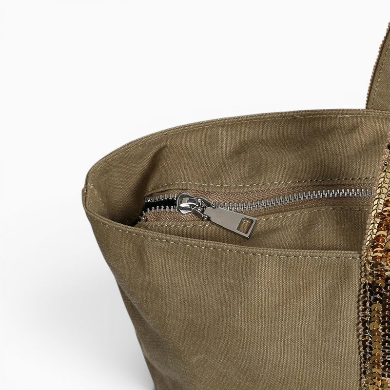 Sac à Main Femme Toile Pailletée