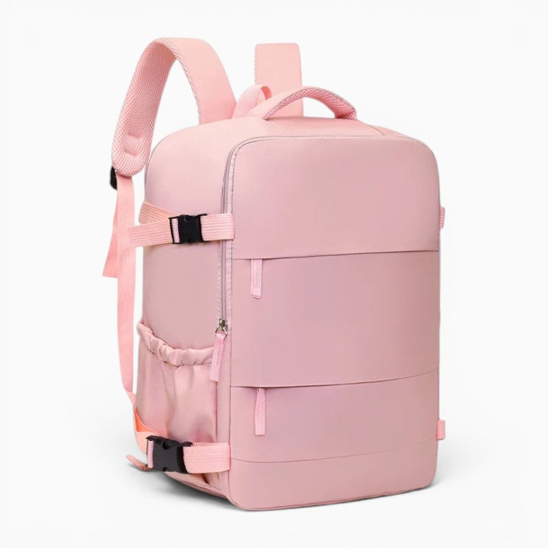 Sac a dos voyage cabine 40x20x30 avec ouverture valise et rangement optimisé