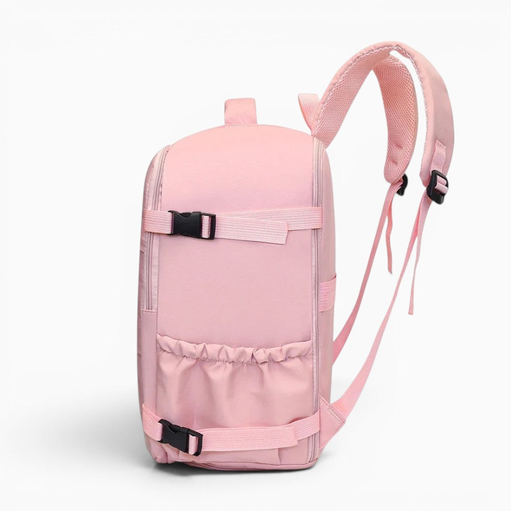 Sac a dos voyage cabine 40x20x30 avec ouverture valise et rangement optimisé