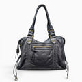 Sac à Main Femme Noir Souple Vintage