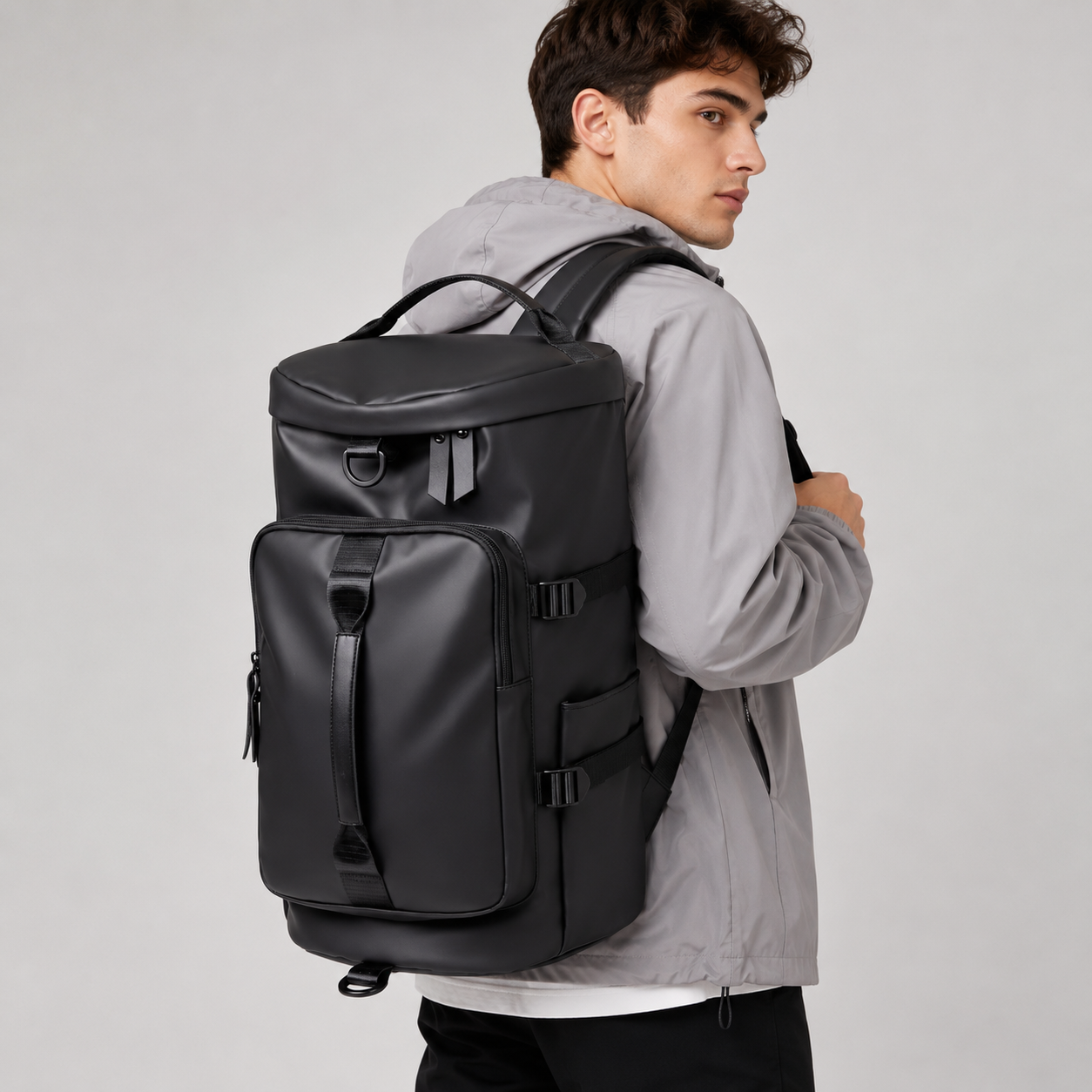 Sac à dos voyage cabine compartiment chaussures et ordinateur 17 pouces
