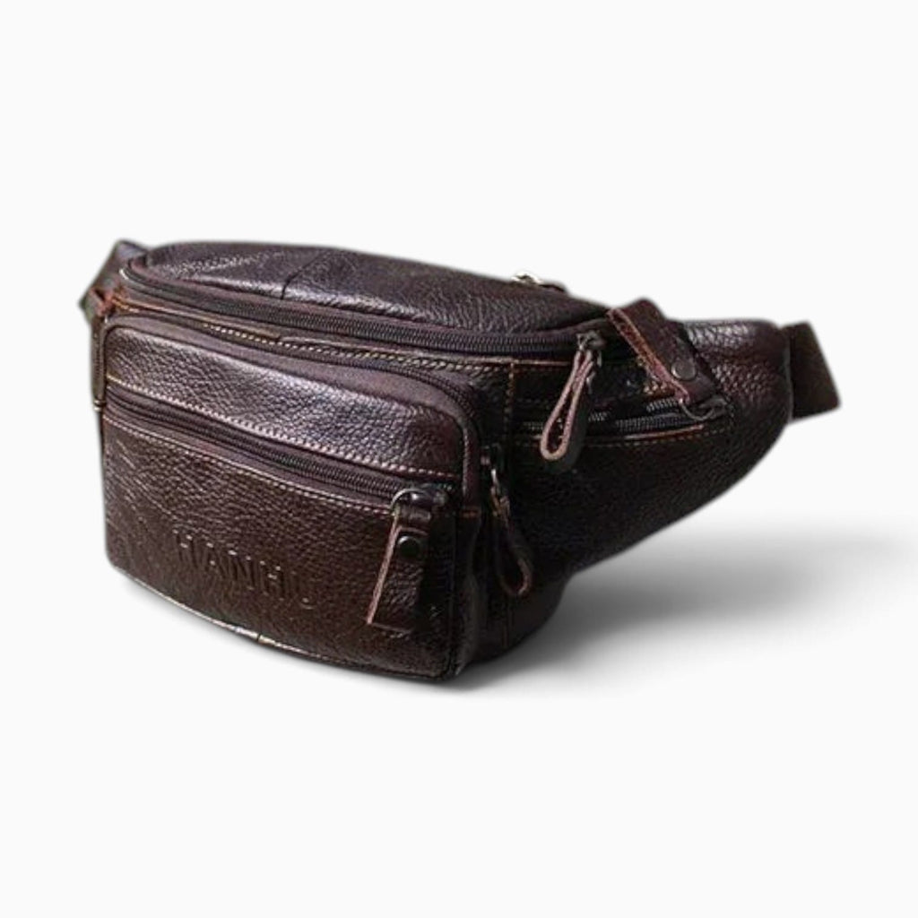 Le Prestige du Sac Sacoche à Bandoulière Sac Banane Cuir