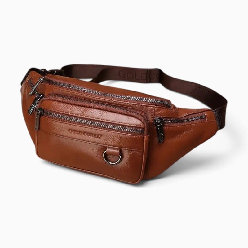 Le Prestige du Sac Sac Banane Sacoche Cuir à Bandoulière