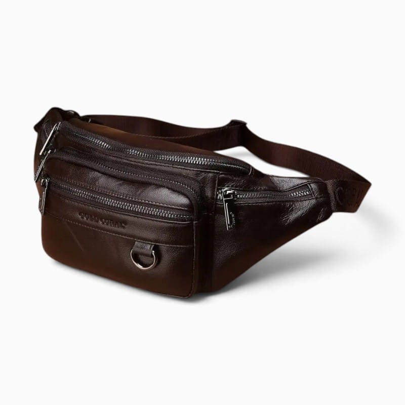 Le Prestige du Sac Sac Banane Sacoche Cuir à Bandoulière