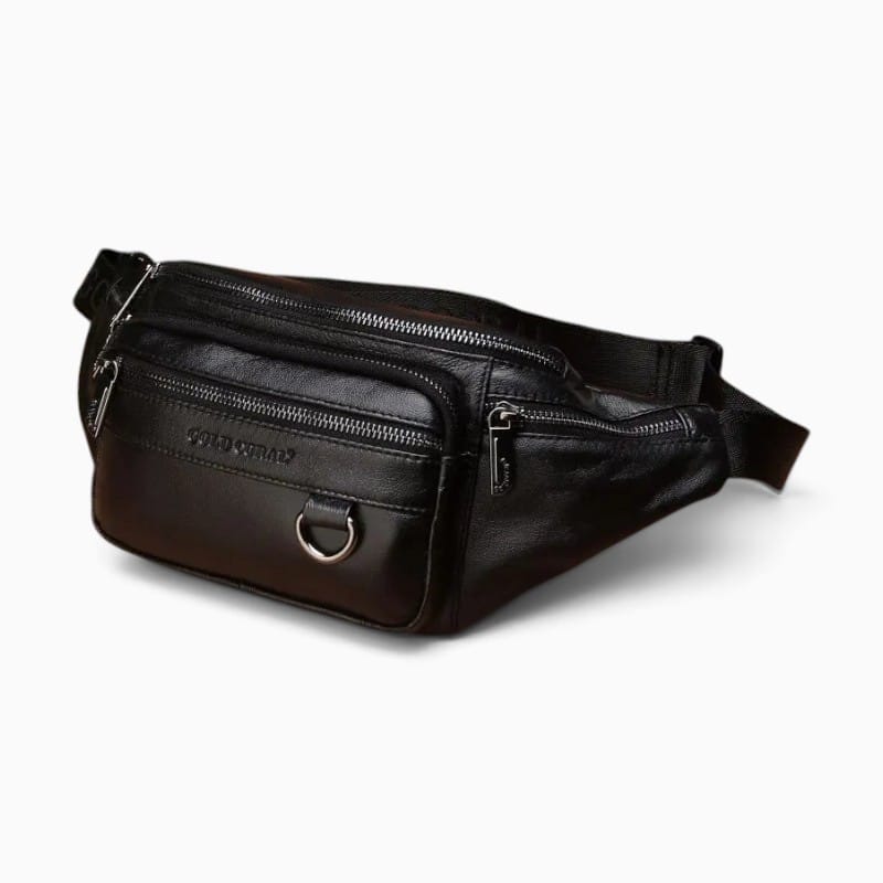 Le Prestige du Sac Sac Banane Sacoche Cuir à Bandoulière