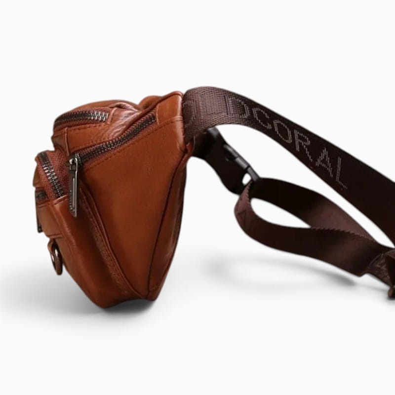 Le Prestige du Sac Sac Banane Sacoche Cuir à Bandoulière