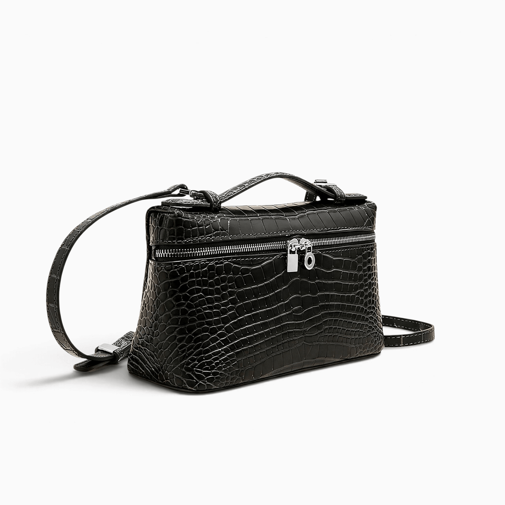 Le Prestige du Sac Petit Sac Bandoulière Femme Crocodile