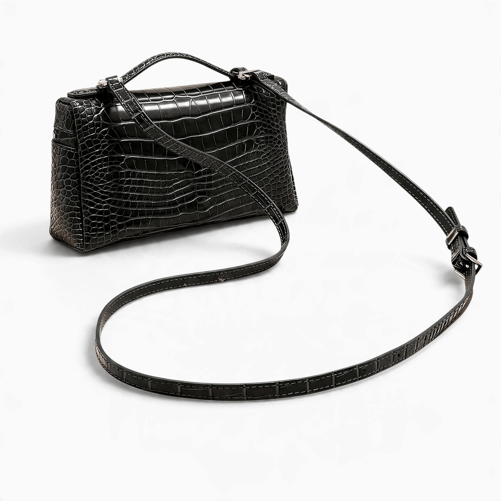 Le Prestige du Sac Petit Sac Bandoulière Femme Crocodile