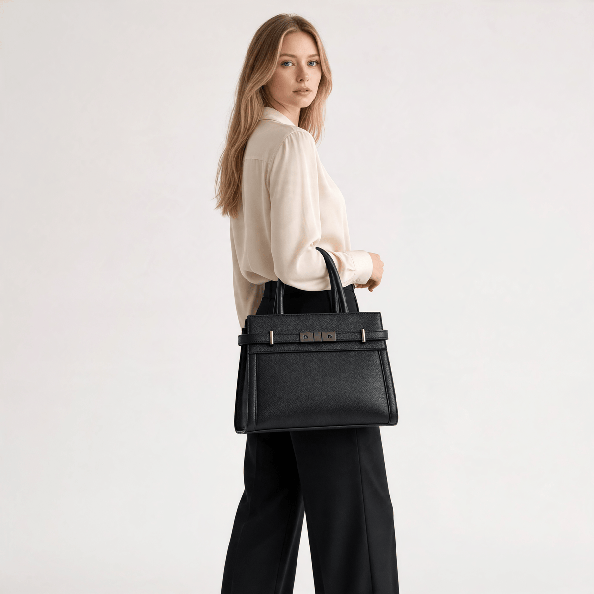 Le Prestige du Sac Sac Cabas Femme Cuir Souple