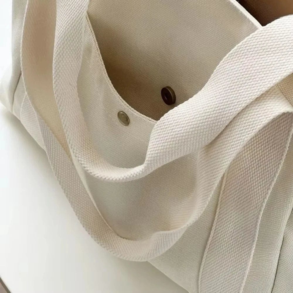 Sac Sac à Main de Cours Fourre-Tout en Toile