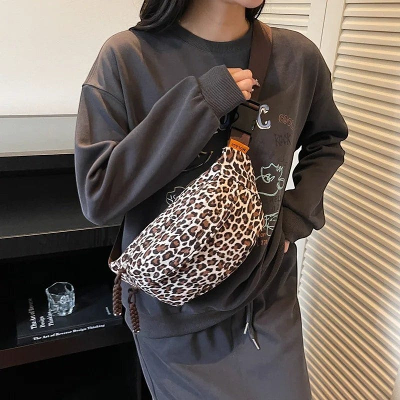 Sac Sac Banane Léopard Femme