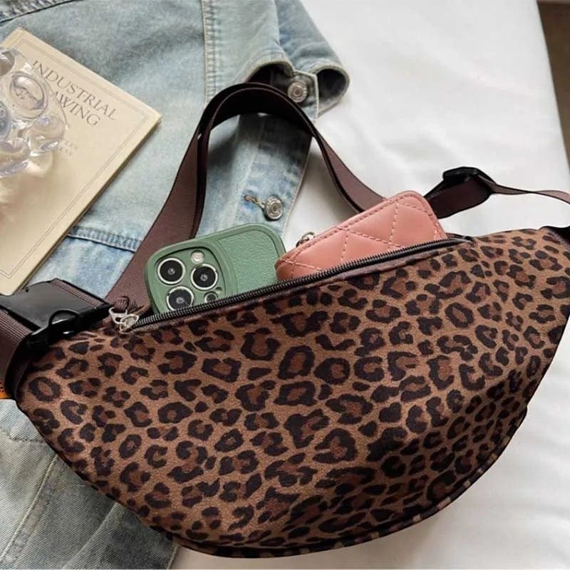 Sac Sac Banane Léopard Femme