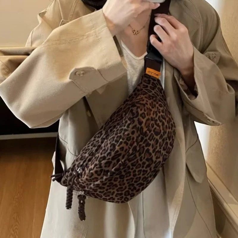 Sac Sac Banane Léopard Femme
