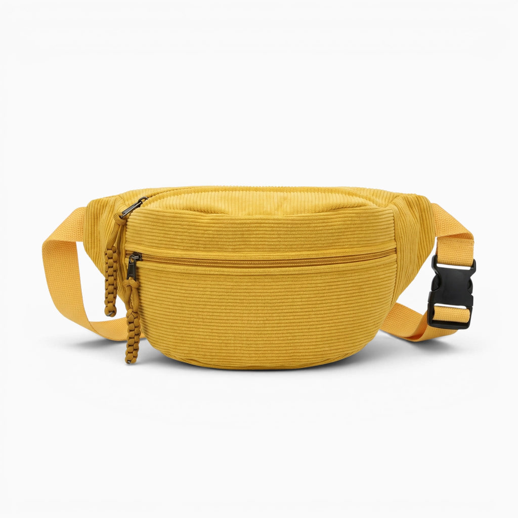 Sac Grand Sac Banane Velours Côtelé