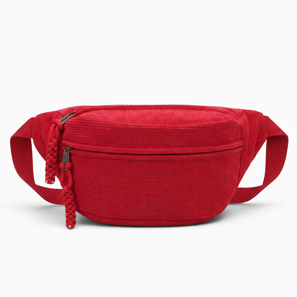 Sac Grand Sac Banane Velours Côtelé