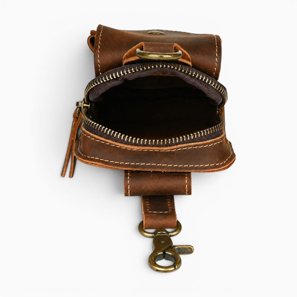 Sac Sacoche de Ceinture Cuir