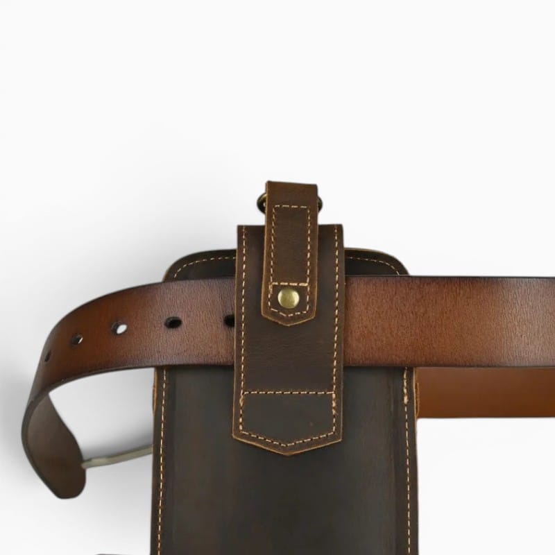 Sac Sacoche de Ceinture Cuir