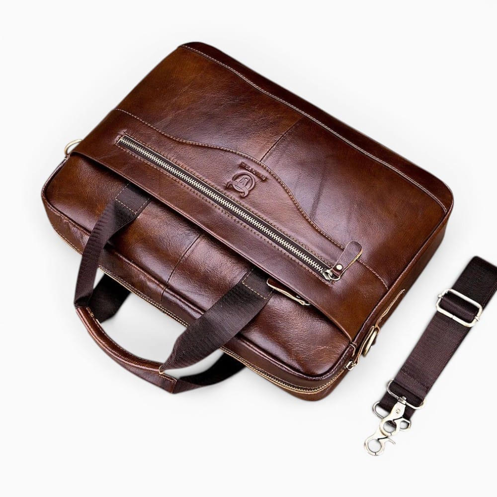 Sac Sacoche Cuir Travail Homme