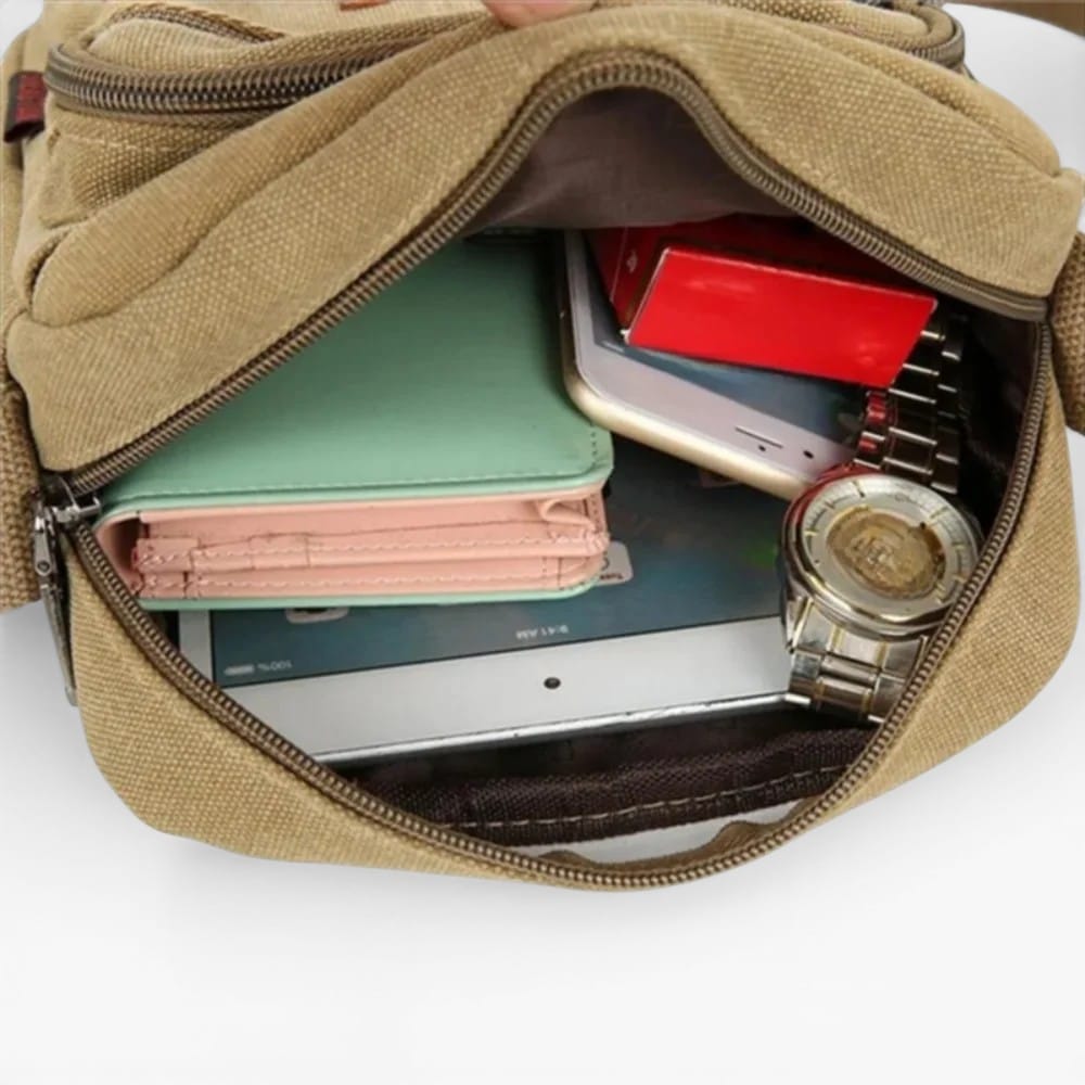Sac Sacoche pour Homme en Tissu