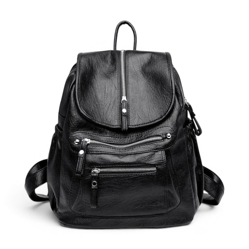 Sac Sac à Dos Cuir Vintage Multi Poches