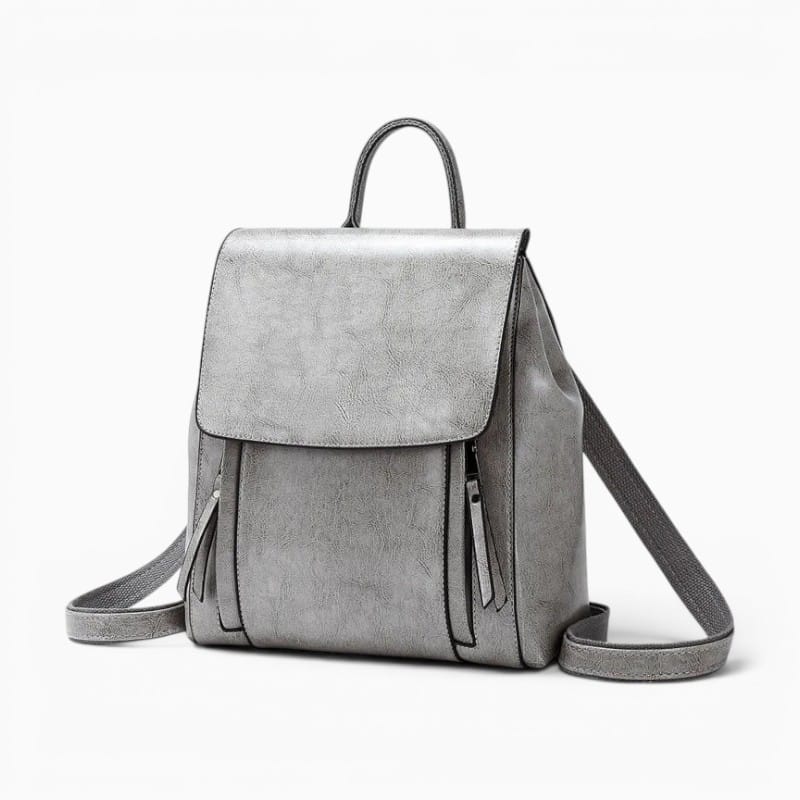 Sac Sac à Dos Cuir Femme Vintage à Bandoulière