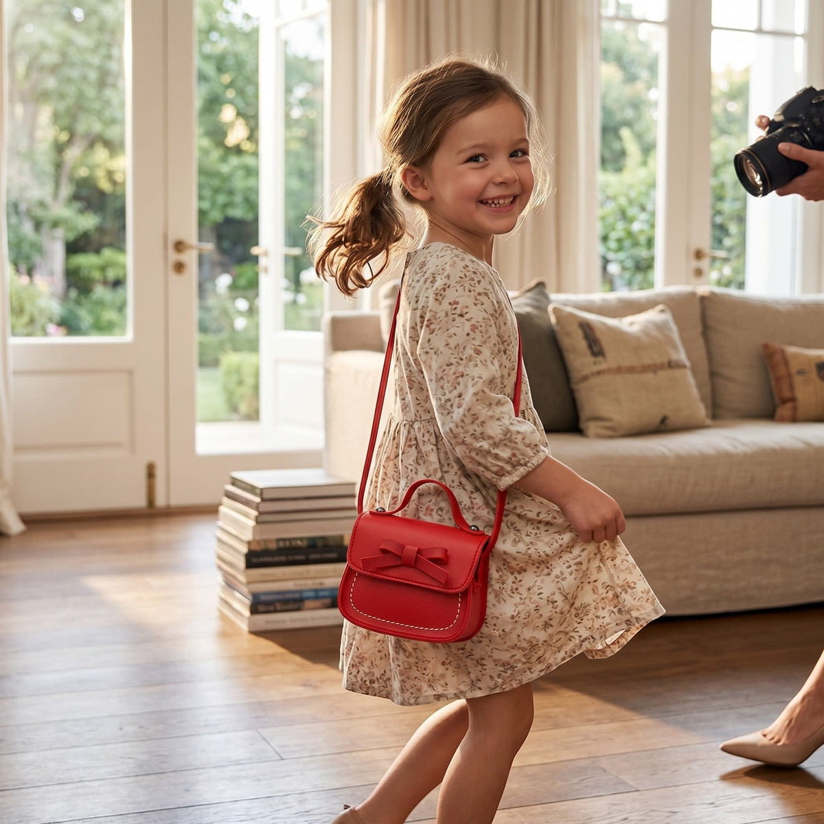 Sac Sac Bandoulière Enfant Fille Nœud