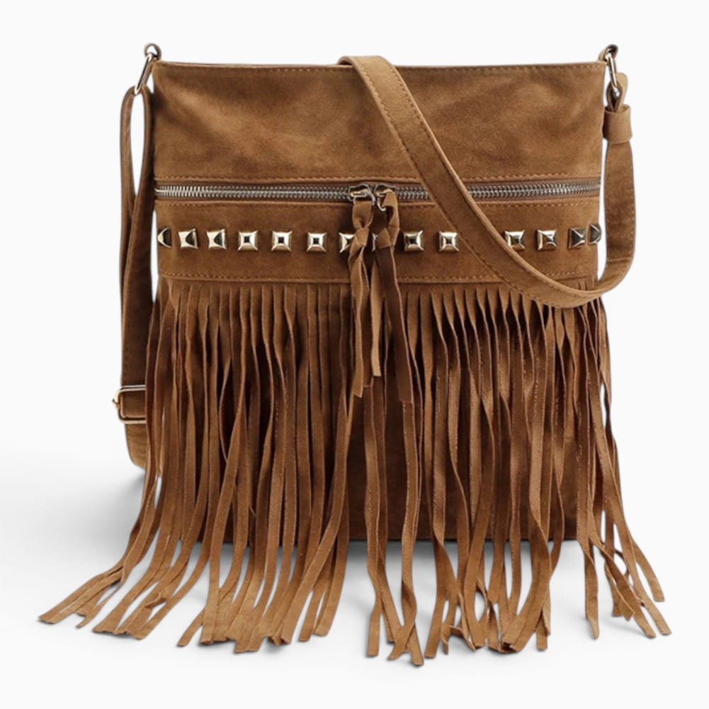 Sac Sac à Main Bandoulière Femme À Franges