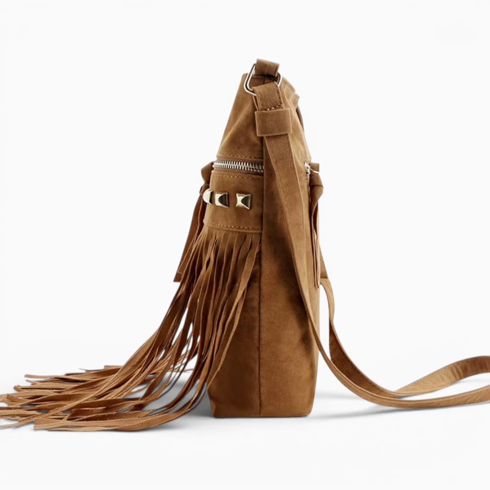 Sac Sac à Main Bandoulière Femme À Franges