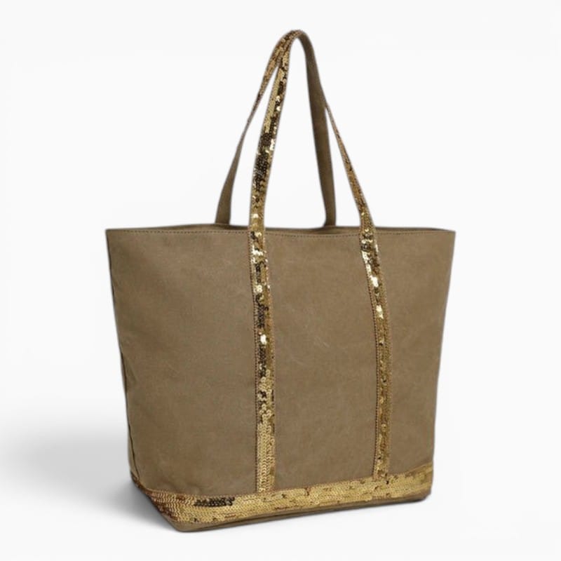 Sac Sac à Main Femme Toile Pailletée