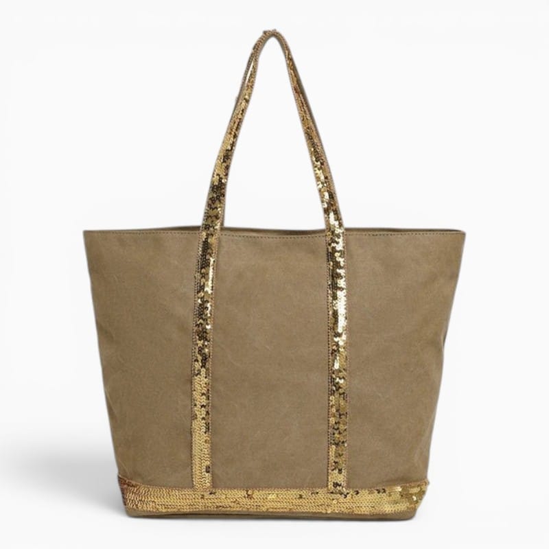 Sac Sac à Main Femme Toile Pailletée