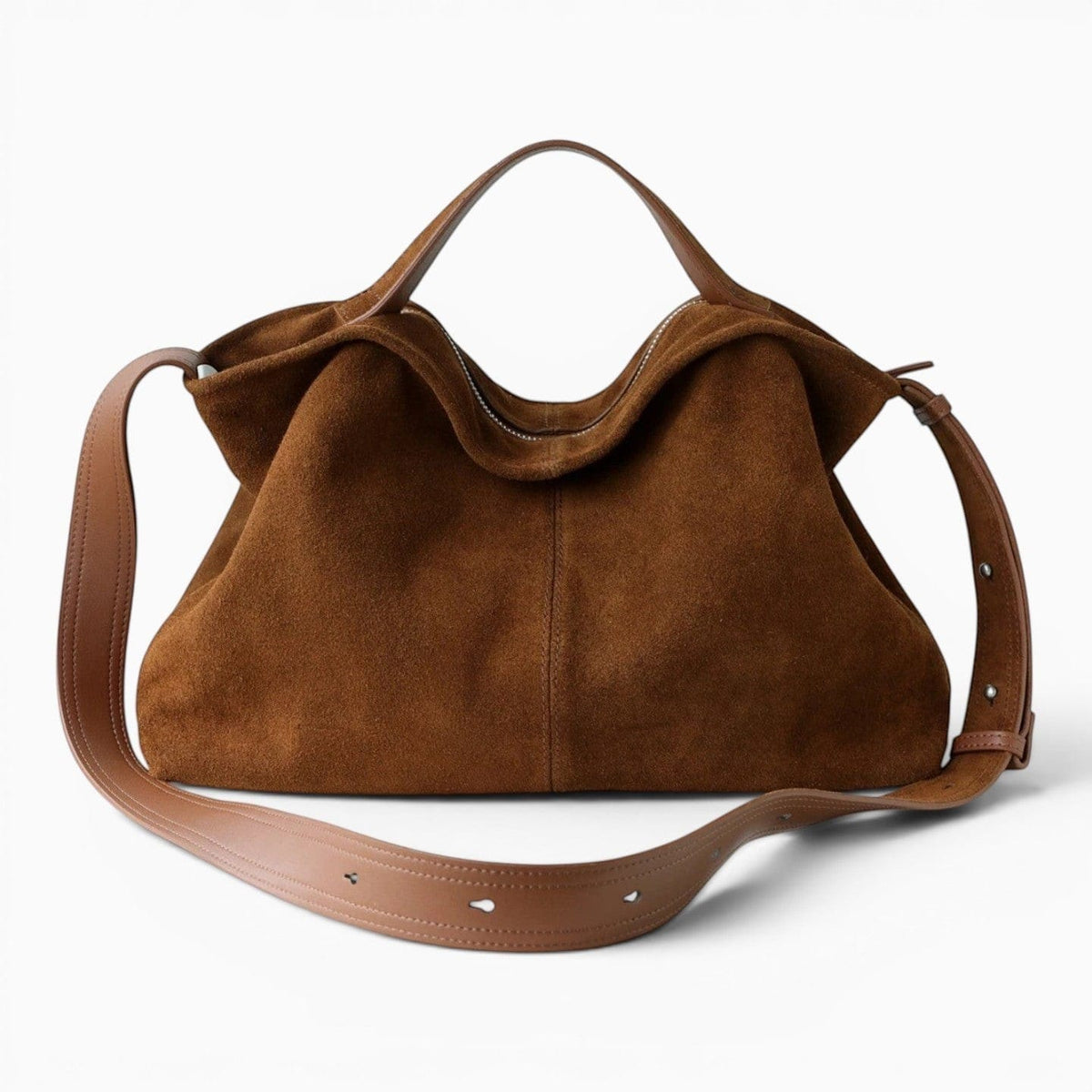 Sac Sac À Main Femme Daim Bandoulière