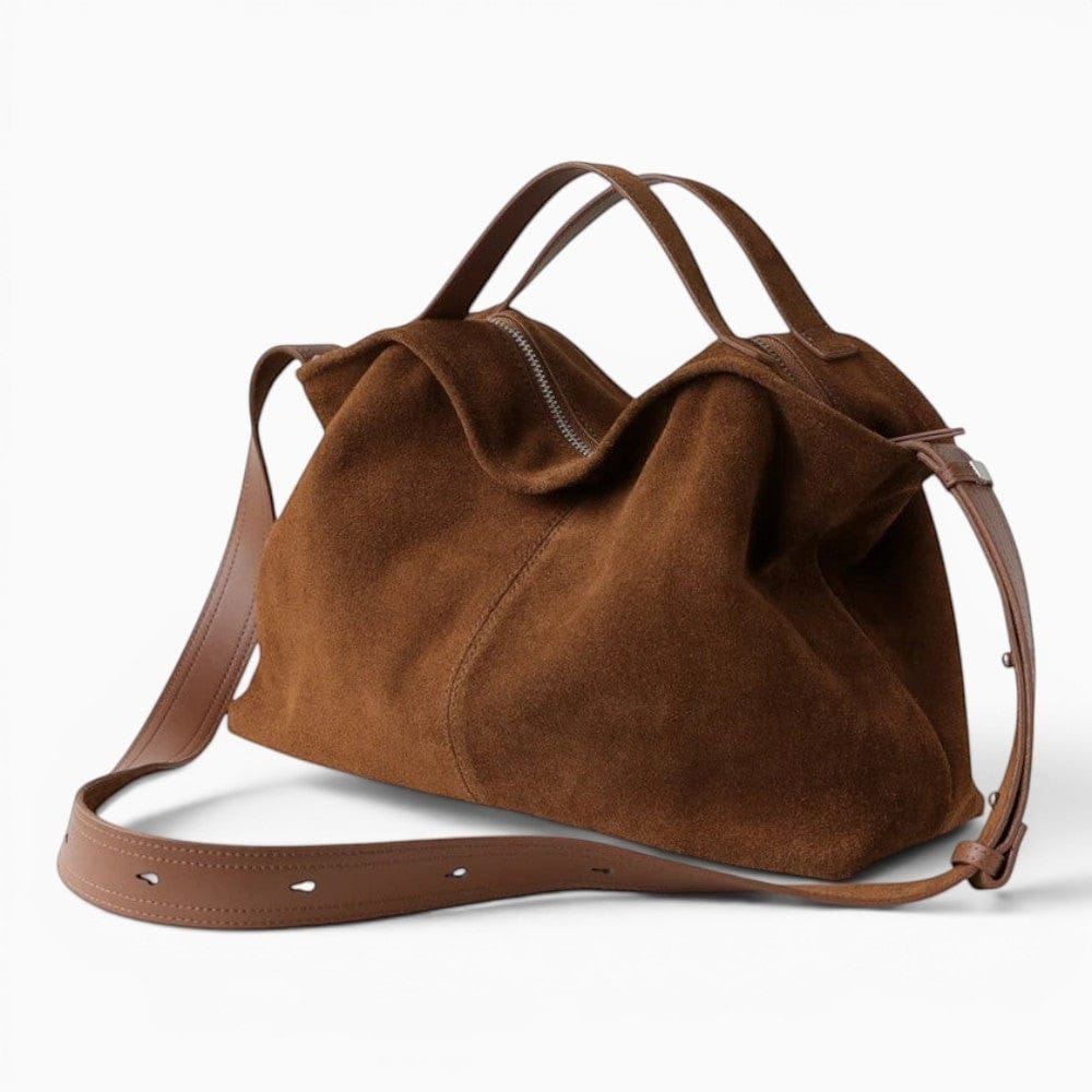 Sac Sac À Main Femme Daim Bandoulière