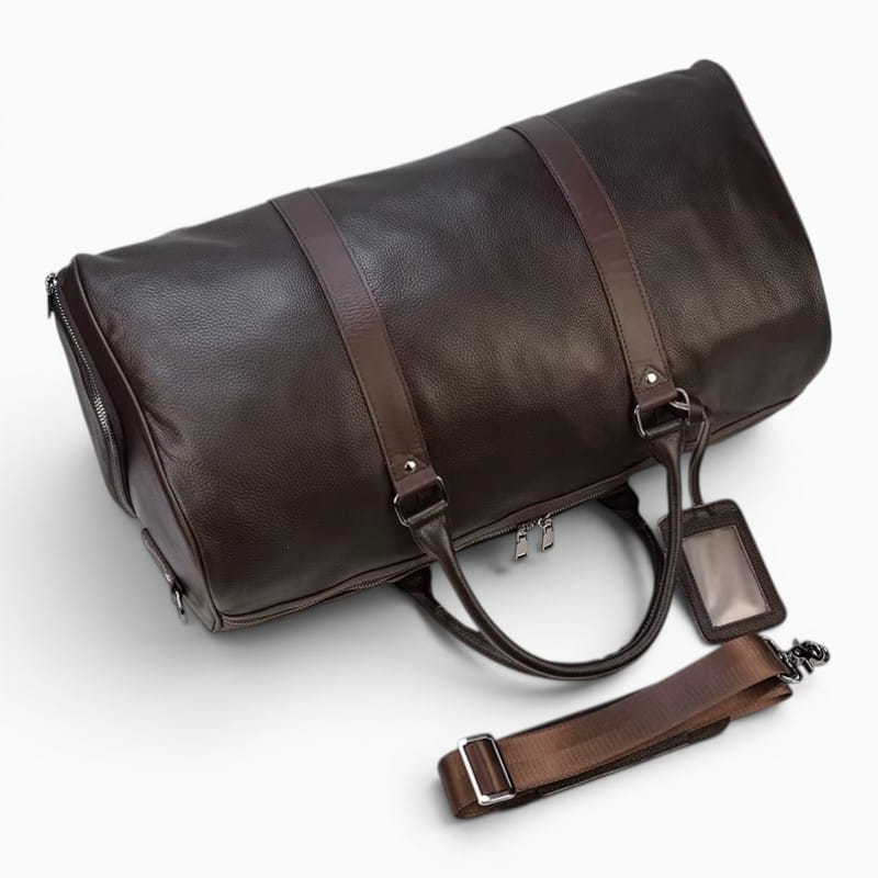 Sac Grand Sac de Voyage en Cuir Homme