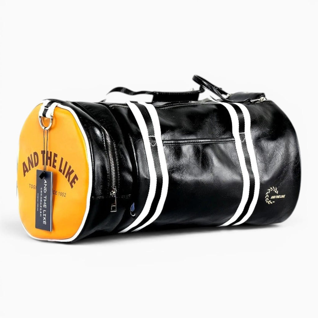 Sac Sac De Sport Vintage Avec Compartiment Chaussures
