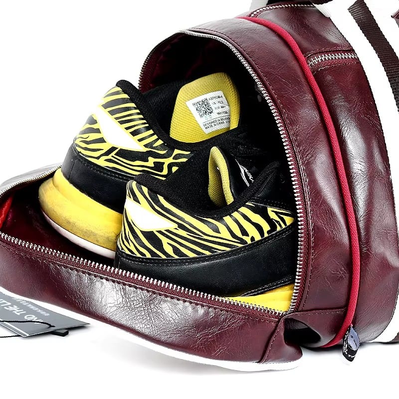 Sac Sac De Sport Vintage Avec Compartiment Chaussures