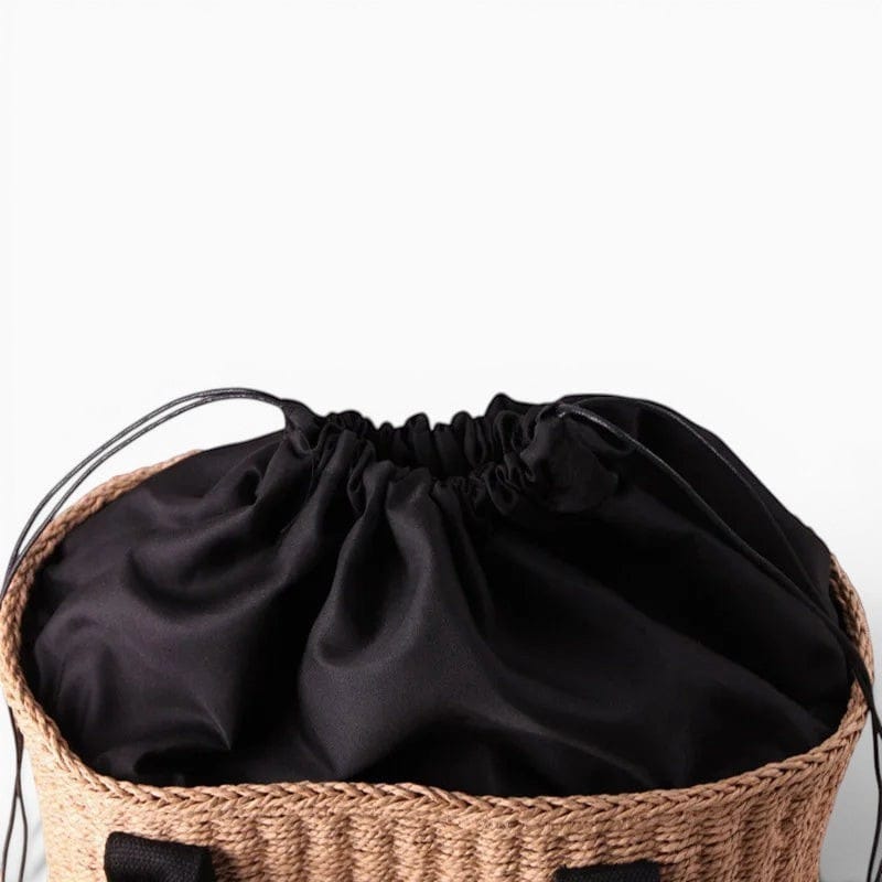 Sac Sac À Main Femme En Paille Tressée