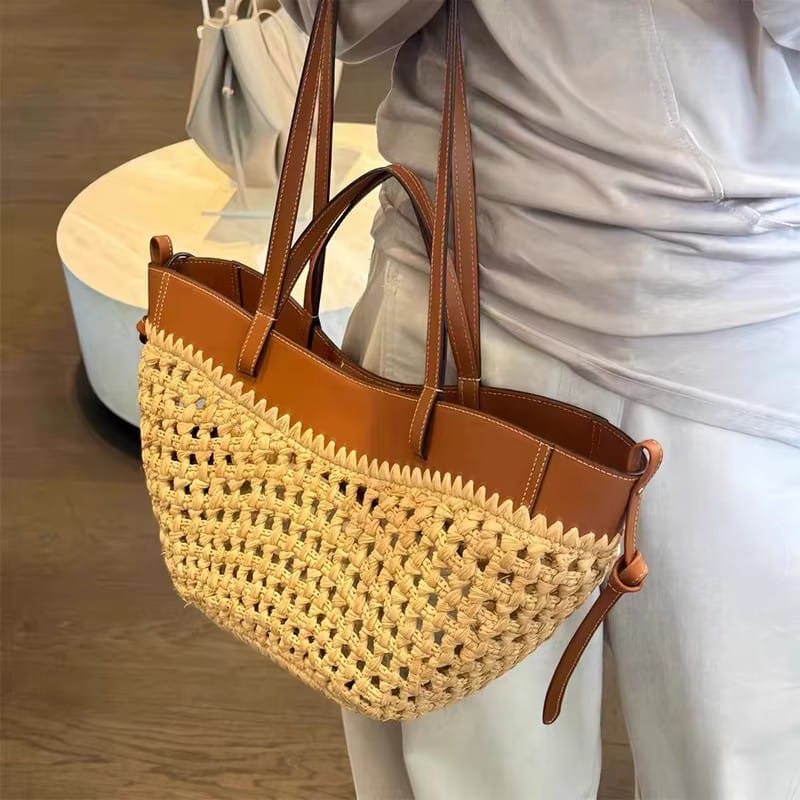 Sac Sac À Main Femme Paille