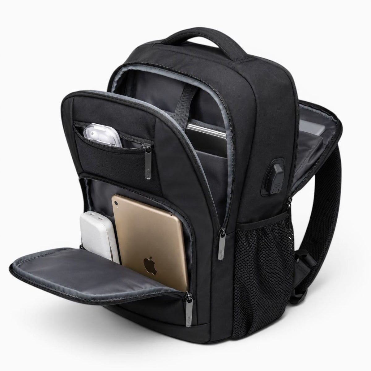 Sac Sac a dos ordinateur portable avec port USB et grande capacité