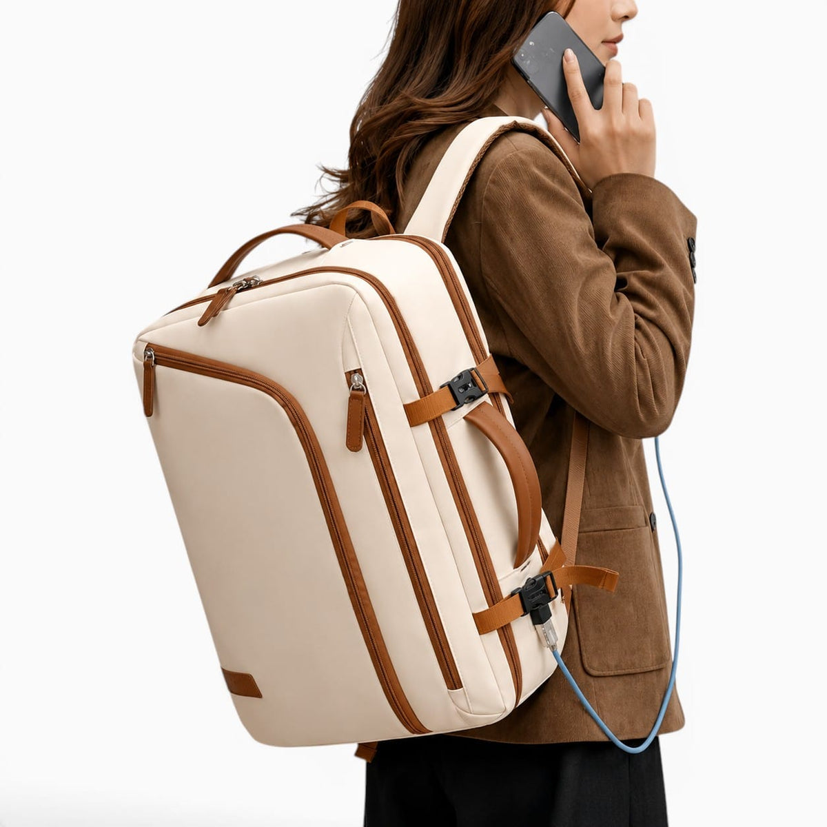 Sac Sac a dos voyage cabine avec compartiment ordinateur et port USB