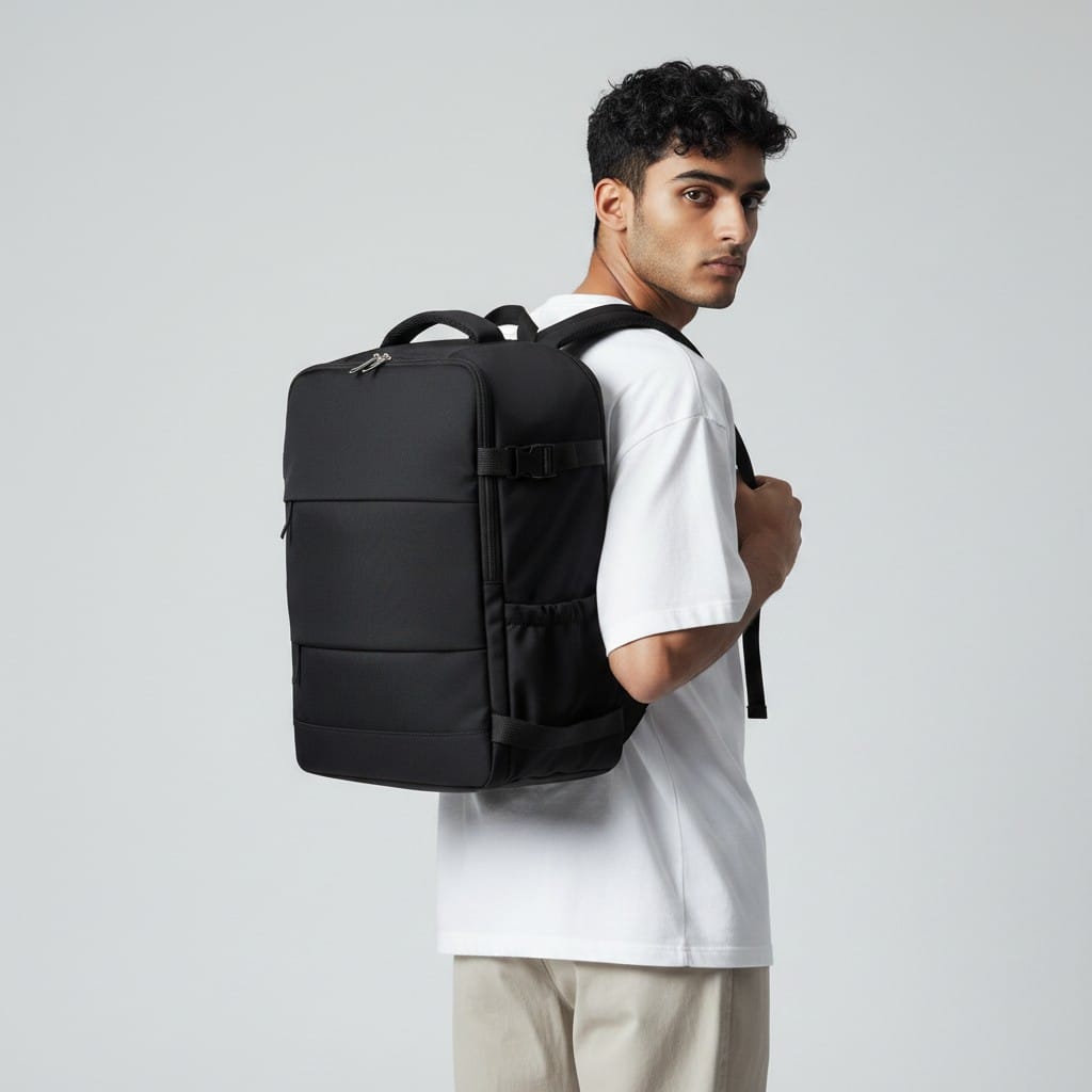 Sac Sac a dos voyage cabine 40x20x30 avec ouverture valise et rangement optimisé
