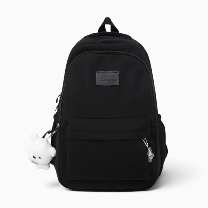 Sac Sac à Dos École Fille avec Peluche