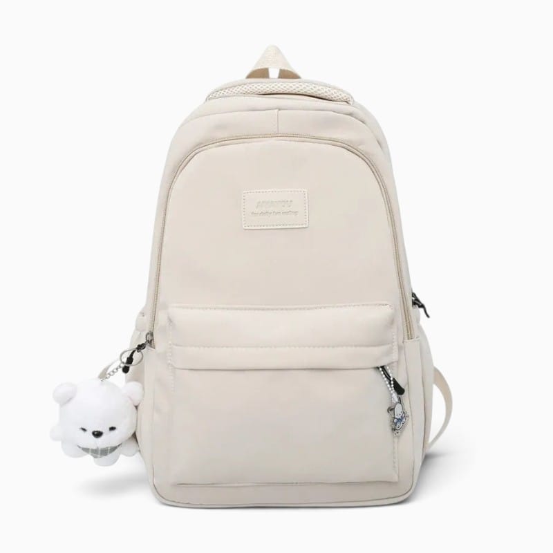 Sac Sac à Dos École Fille avec Peluche