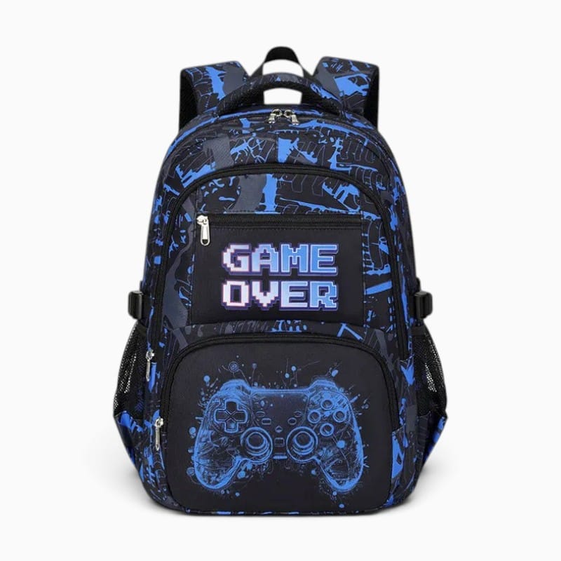 Sac Cartable École avec Trousse et Sac à Déjeuner Assorti