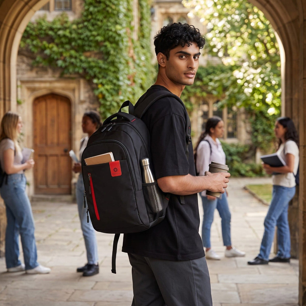 Sac Sac à Dos de Cours Étudiant Imperméable