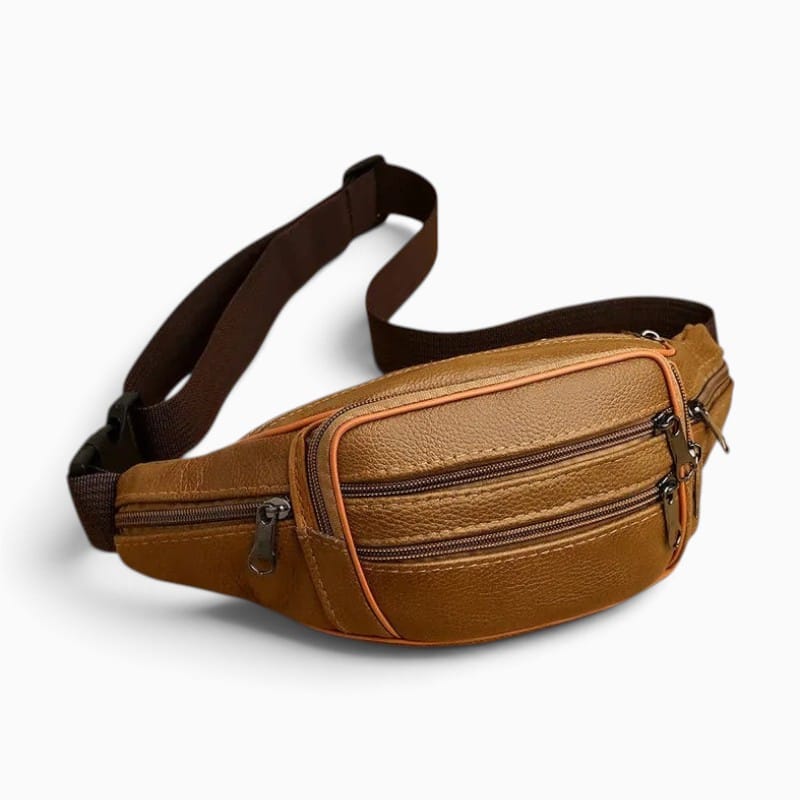 Sac Sacoche Sac Banane Cuir Homme