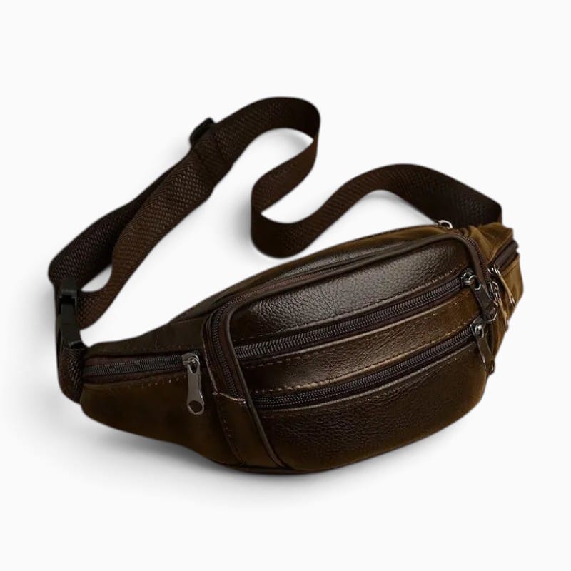 Sac Sacoche Sac Banane Cuir Homme