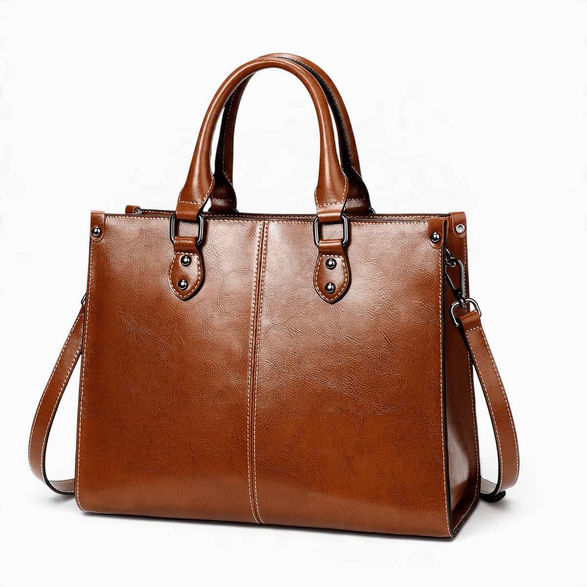 Sac Sac à Main Femme Cuir Véritable Grande Capacité