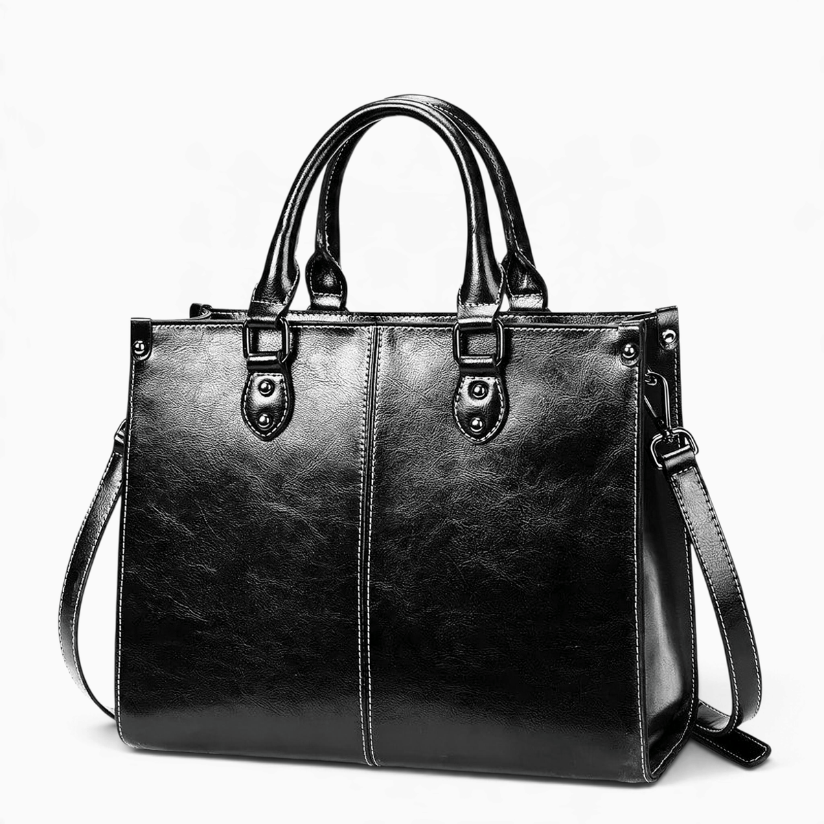 Sac Sac à Main Femme Cuir Véritable Grande Capacité