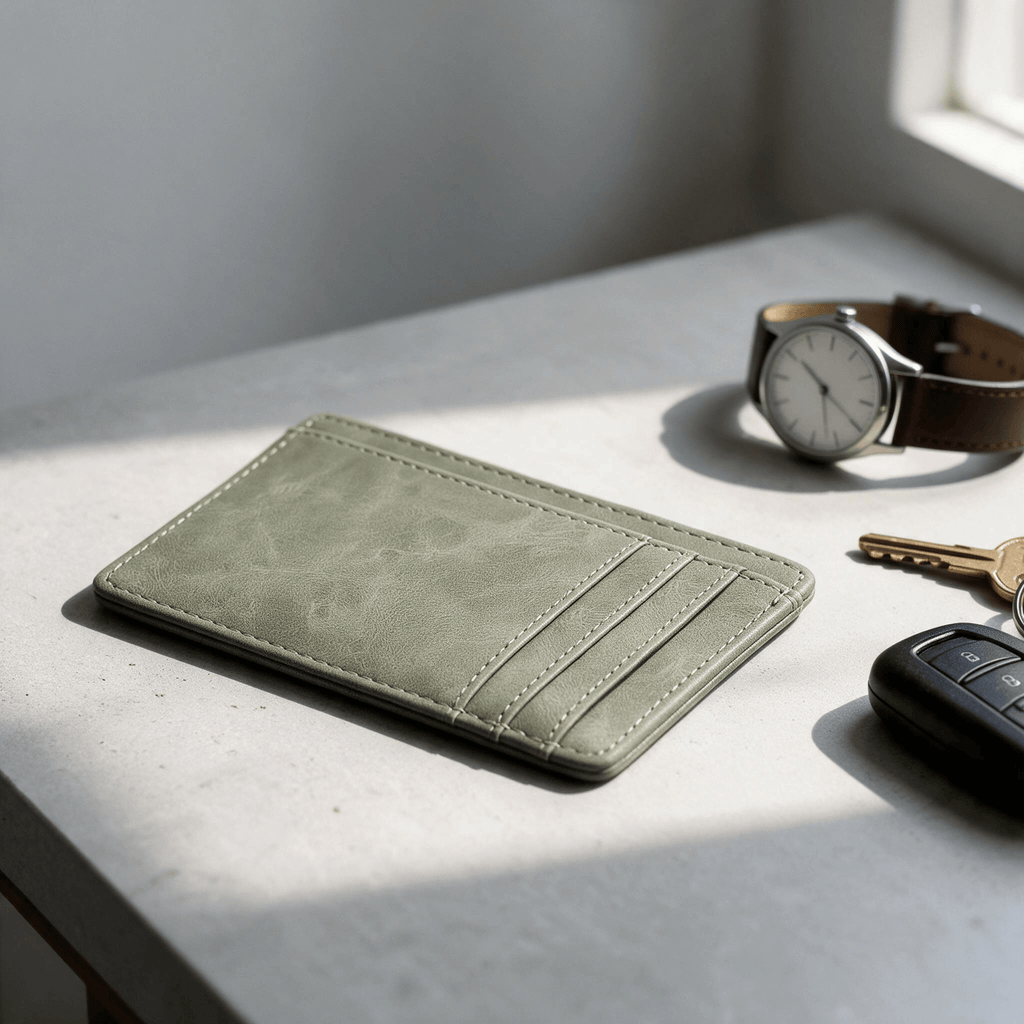 Sac Porte-Carte Fin Unisexe Multirangement