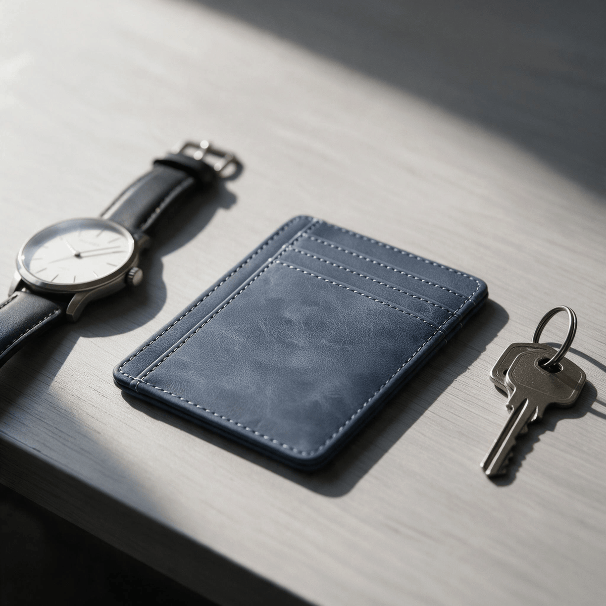 Sac Porte-Carte Fin Unisexe Multirangement